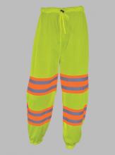 ANSI Class E Safety Pants/Lime