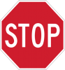 R1-1  24" Stop Sign