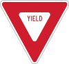 R1-2  36" Yield sign