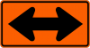 W1-7 Large Two-Direction Arrow